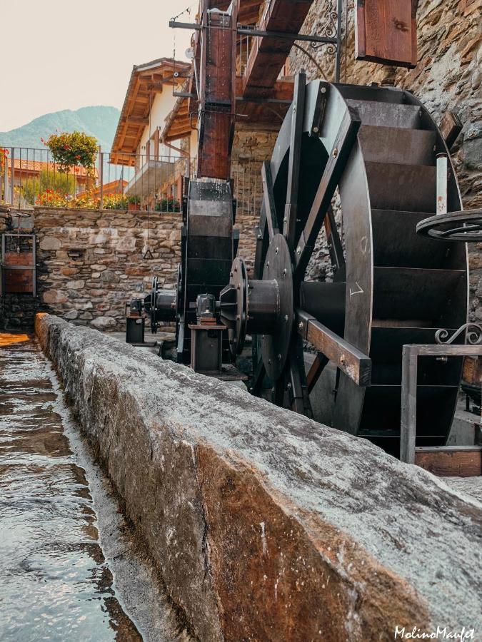Il Fienile - Lake Como Heritage Home In Molino Maufet Watermill - Lake View Terrace Colico Bagian luar foto