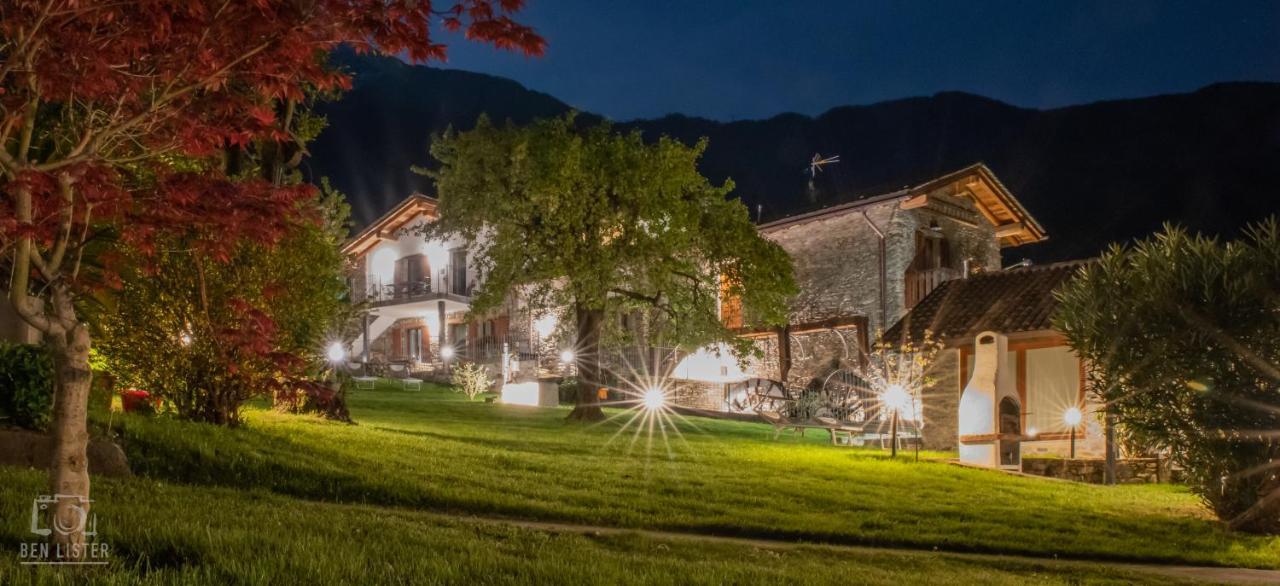 Il Fienile - Lake Como Heritage Home In Molino Maufet Watermill - Lake View Terrace Colico Bagian luar foto